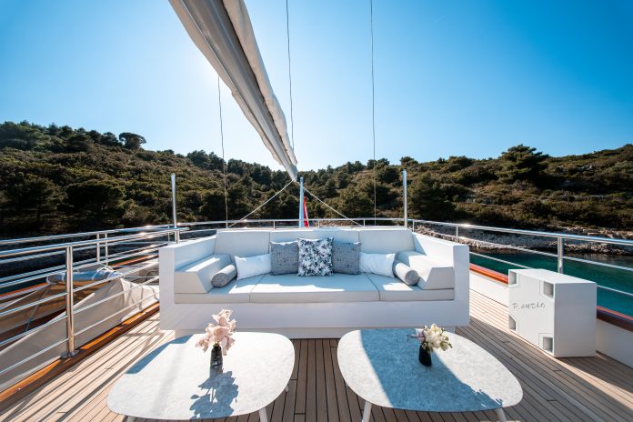 28. NOCTURNO Lounge area - Sun deck Aft