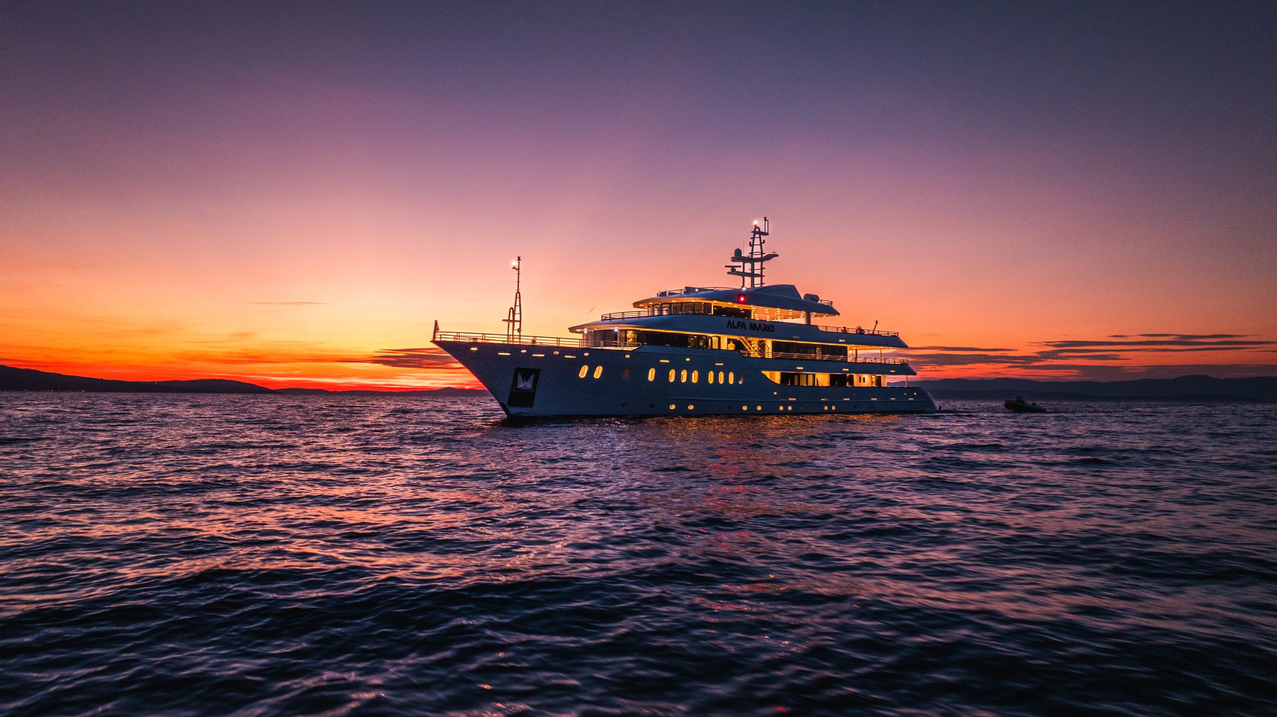 Alfa Mario sunset cruise in Croatia