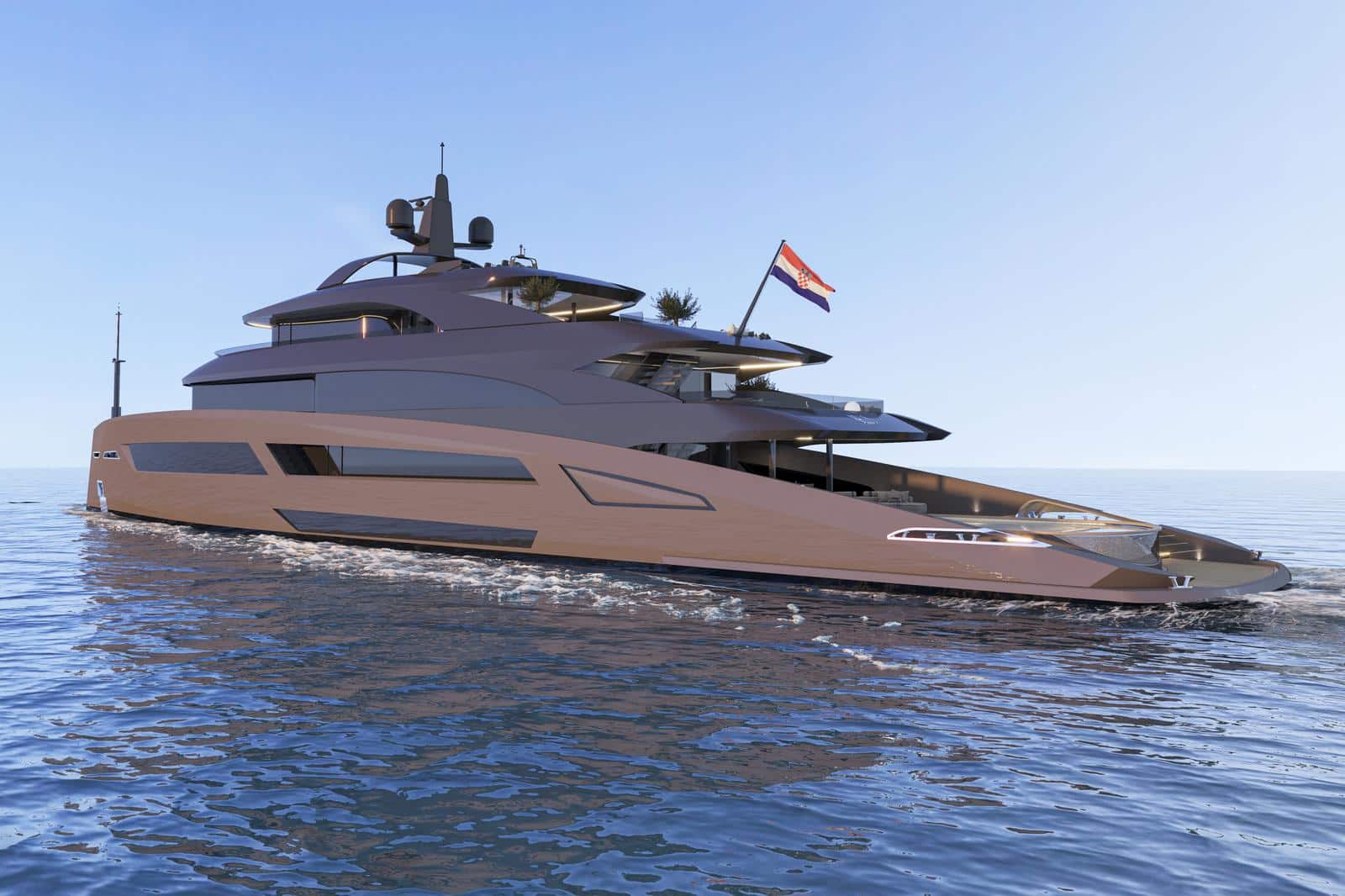 Bellezza wooden yacht atmosphere on the Adriatic