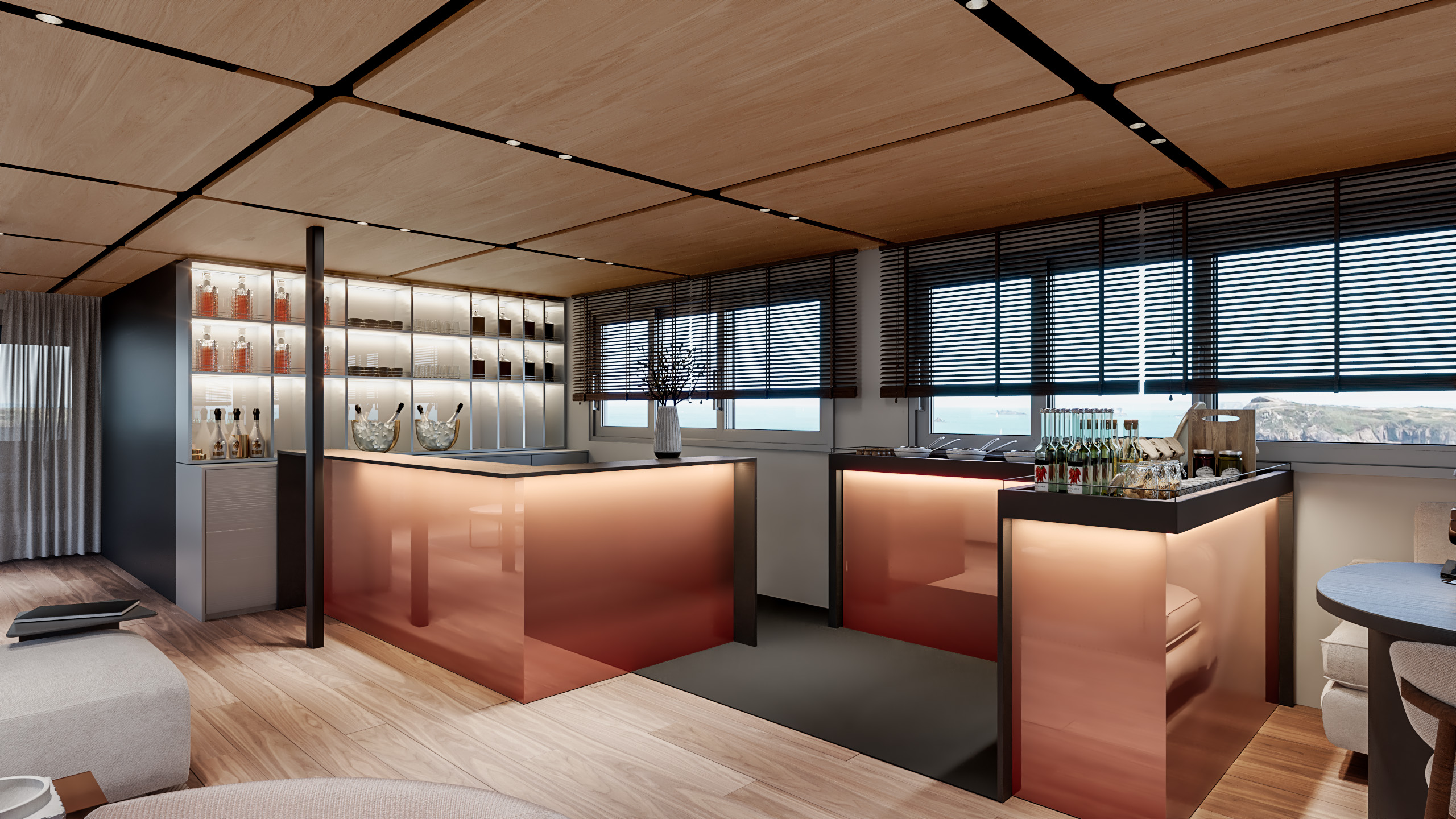 Premier salon upper deck