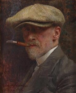 An image of the painter Vlaho Bukovac