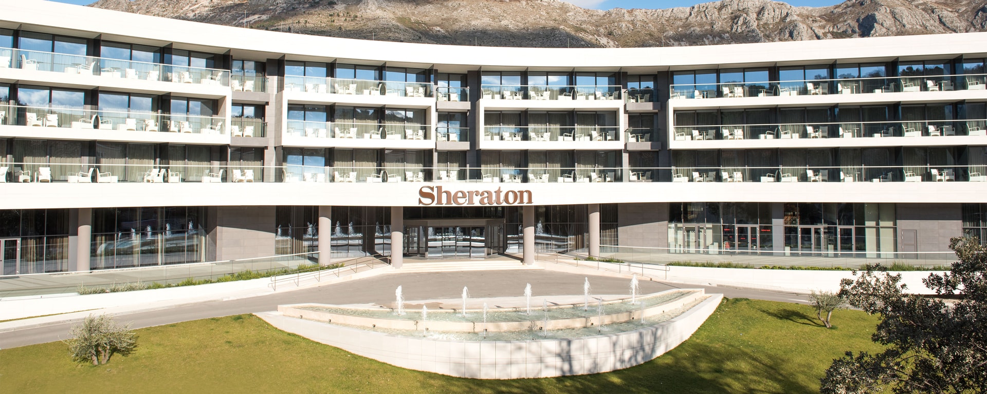 Sheraton Dubrovnik Riviera Hotel exterior in Srebreno